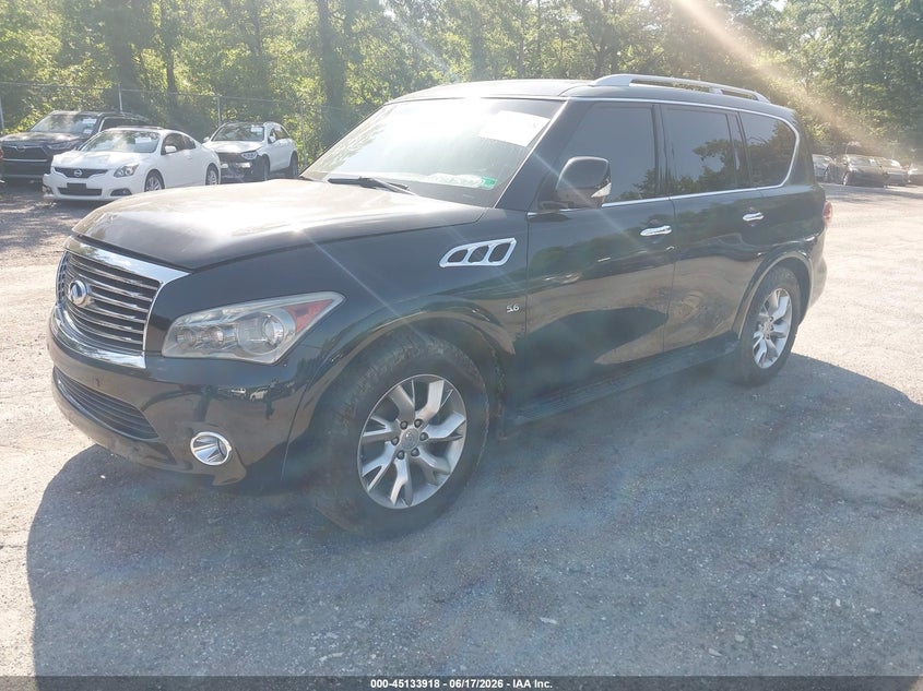 Vin: jn8az2nexe9063351, lot: 45631547, infiniti qx80 20142