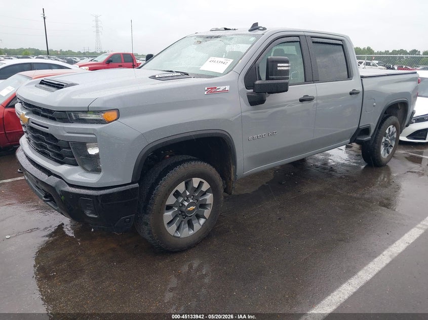2025 Chevrolet Silverado 2500hd 4wd  Standard Bed Custom 2GC4KMEY9S1106553 photo 1