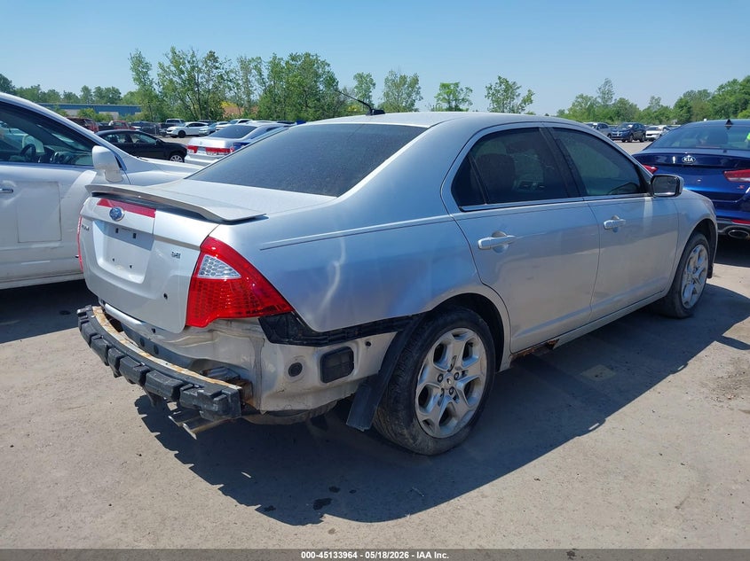 Vin: 3fahp0ha0br153112, lot: 45631593, ford fusion se 20114