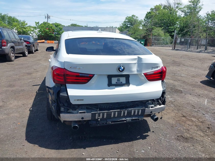 2016 BMW 535I Gran Turismo xDrive VIN: WBA5M4C50GD186826 Lot: 45133967