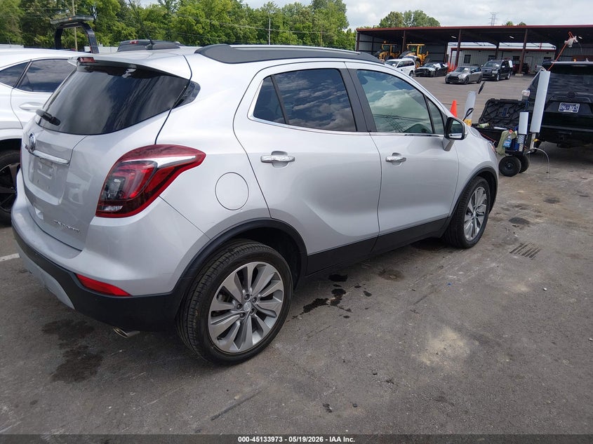 Vin: kl4cjasb4kb720157, lot: 45631602, buick encore fwd preferred 20194
