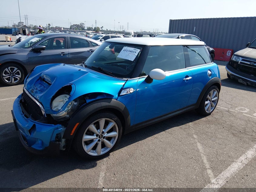 Vin: wmwsv3c51bty11047, lot: 45631648, mini cooper s 20112