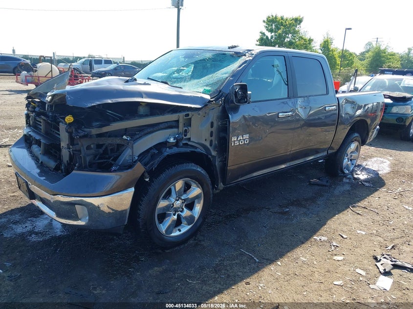 Vin: 3c6rr7lt8jg171711, lot: 45631662, ram 1500 big horn  4x4 5'7 box 20182