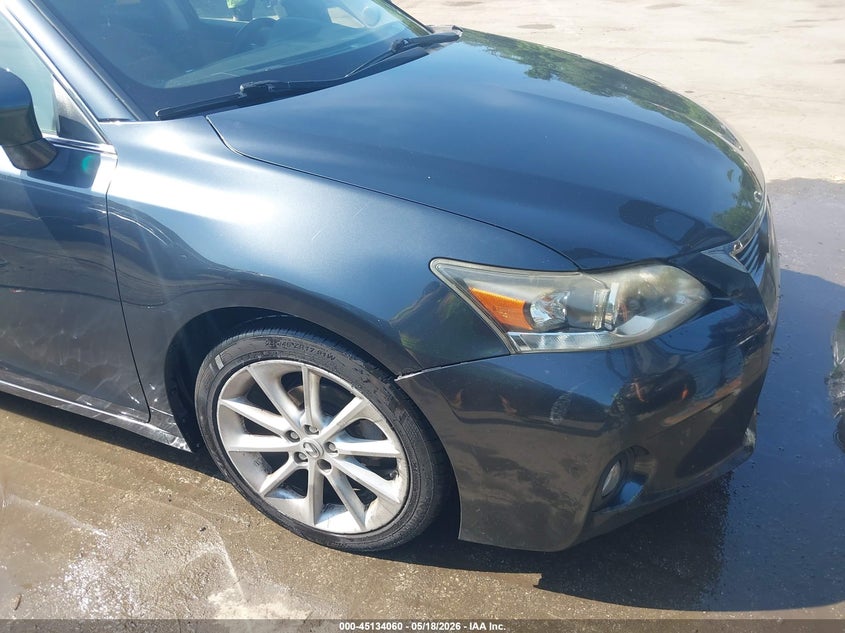 2011 Lexus Ct 200H Premium VIN: JTHKD5BH4B2046241 Lot: 45134060