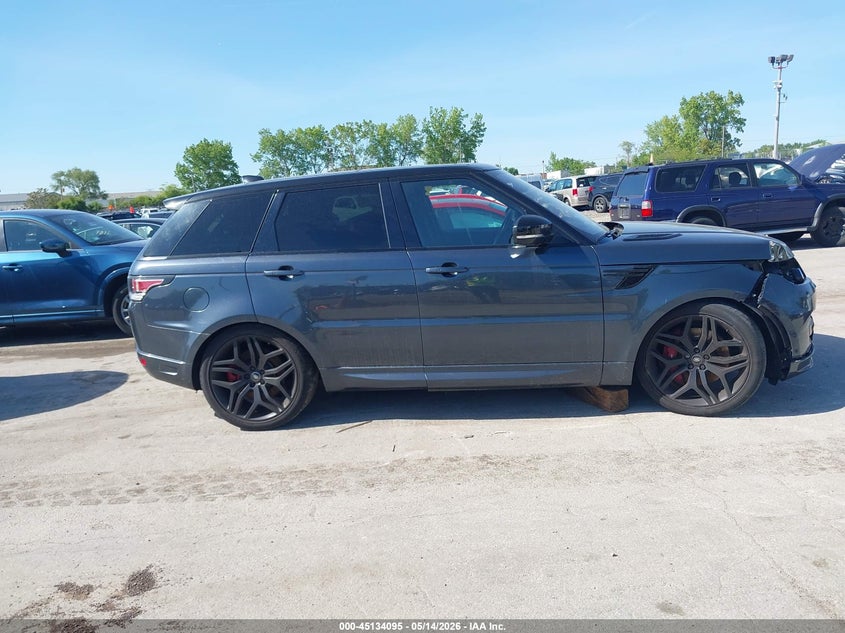 2017 Land Rover Range Rover Sport 3.0L V6 Supercharged Hse Dynamic VIN: SALWV2FV8HA156988 Lot: 45134095