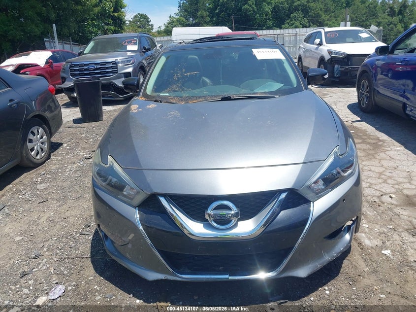 2016 Nissan Maxima 3.5 Platinum VIN: 1N4AA6AP1GC397605 Lot: 45134107
