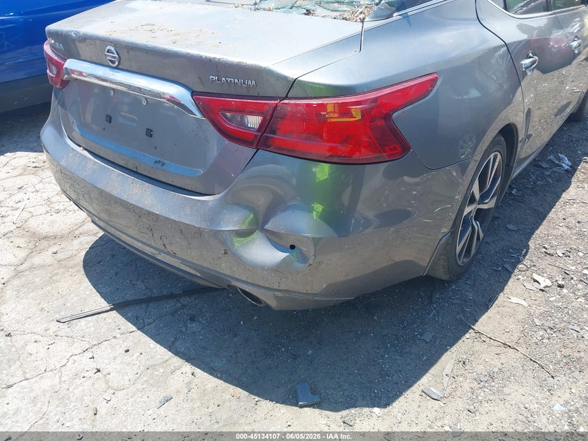 2016 Nissan Maxima 3.5 Platinum VIN: 1N4AA6AP1GC397605 Lot: 45134107