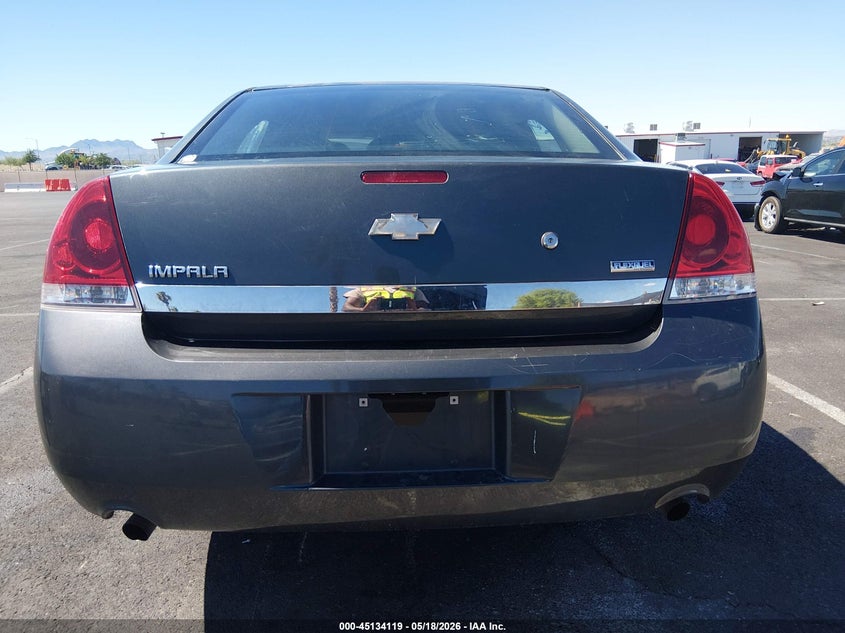 2011 Chevrolet Impala 3.9 Police Grey Lot 111045134119 Vin 2G1WD5EM6B1291336