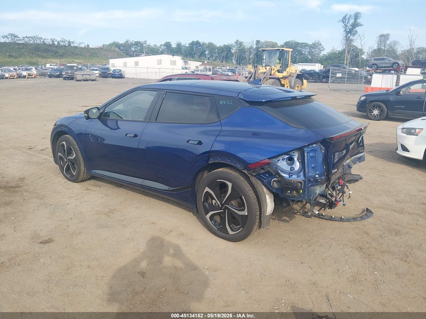 Vin: kndc4dlc6n5028538, lot: 45631781, kia ev6 gt-line 20223