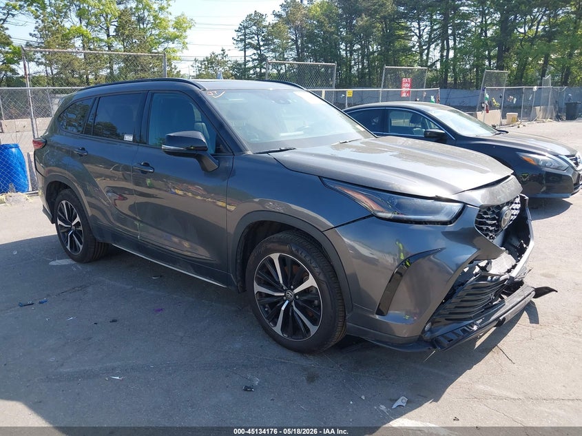 Vin: 5tdjzrbh8ms137143, lot: 45631805, toyota highlander xse 2021 img_1