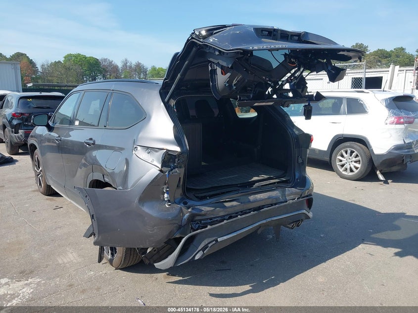 Vin: 5tdjzrbh8ms137143, lot: 45631805, toyota highlander xse 20213