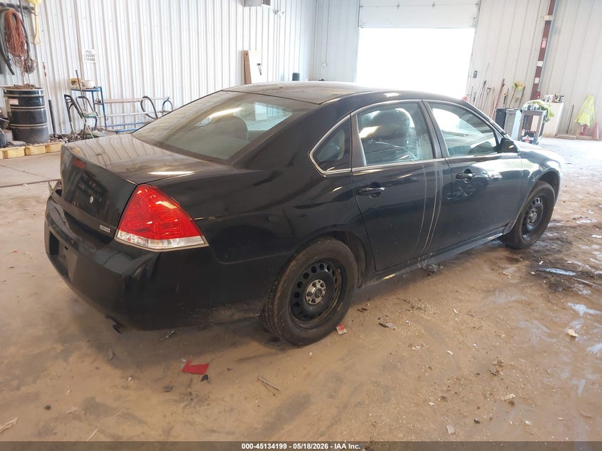 Vin: 2g1wd5e32f1159834, lot: 45631828, chevrolet impala limited police 20154