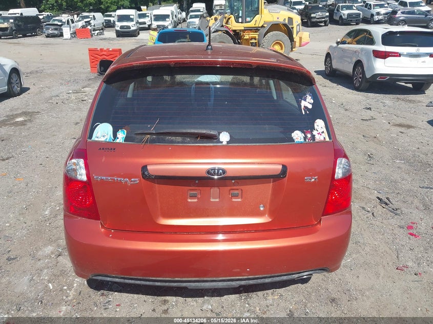 2009 Kia Spectra5 Sx VIN: KNAFE241795024206 Lot: 45134206