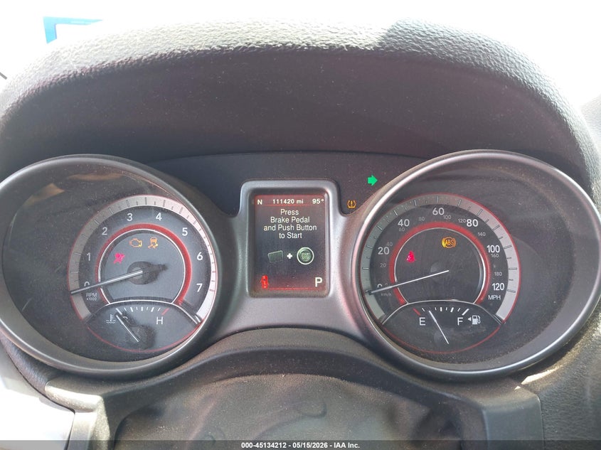 2020 DODGE JOURNEY SPORT UTILITY VEHICLE 2.4L I-4 DOHC, VVT, 173HP