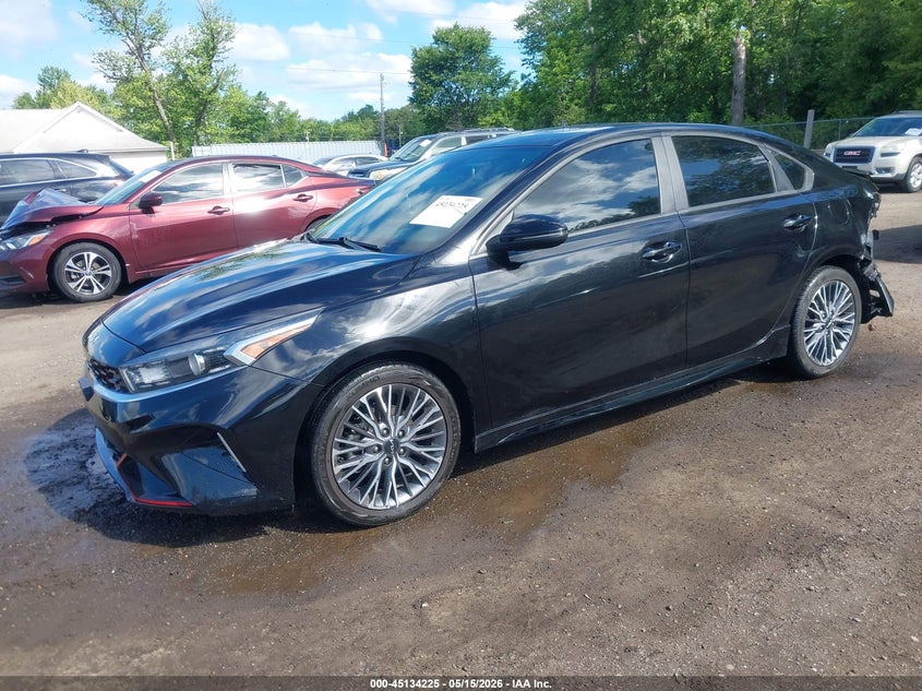 Vin: 3kpf54ad9pe520008, lot: 45631854, kia forte gt-line 20232