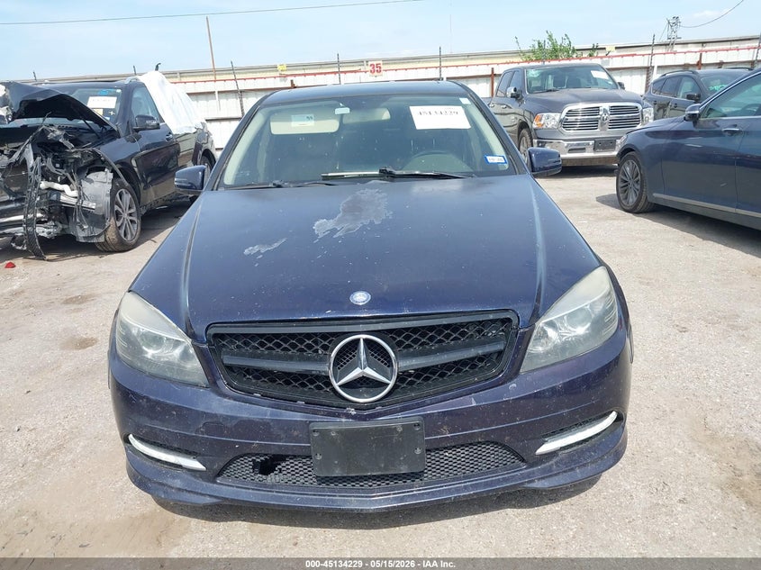 2011 Mercedes-Benz C 300 Sport 4Matic VIN: WDDGF8BB1BR162976 Lot: 45134229