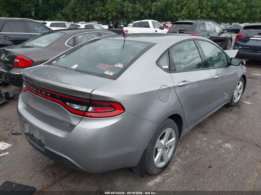 Vin: 1c3cdfbbxfd362944, lot: 45631867, dodge dart sxt 20154