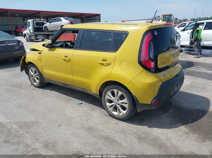 Vin: kndjp3a55e7005690, lot: 45631869, kia soul + 20143