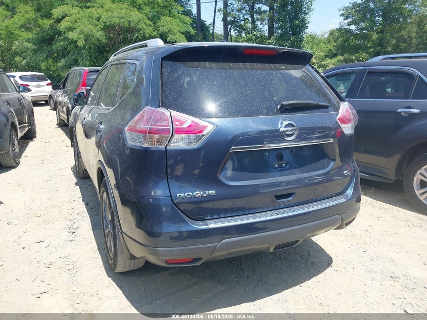 2016 NISSAN ROGUE auction photo 3