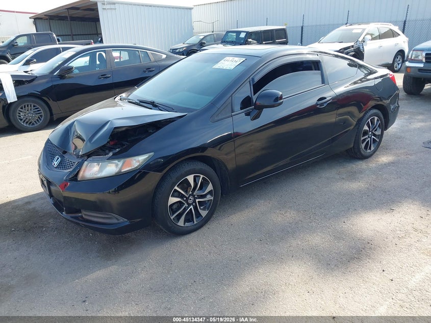 2013 Honda Civic Ex 2HGFG3B86DH524122 photo 1