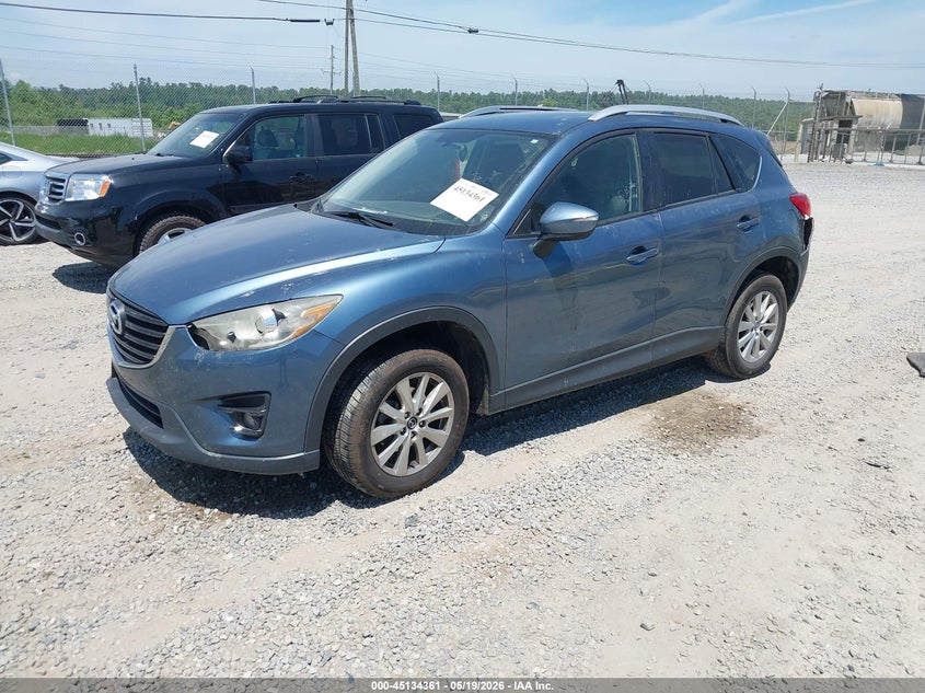 Vin: jm3ke4cy3g0629059, lot: 45631990, mazda cx-5 touring 20162