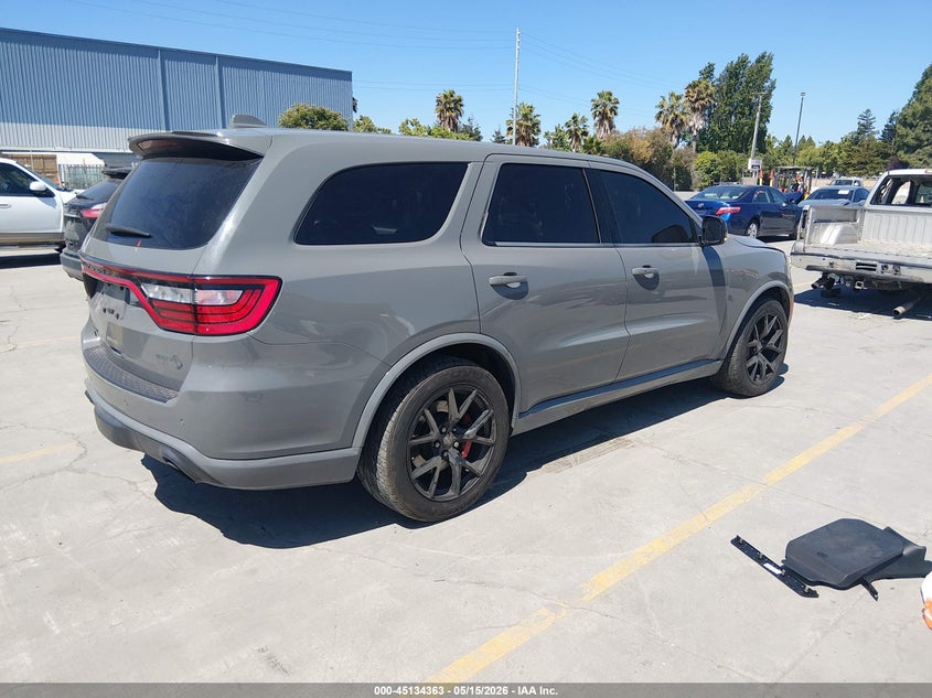 Vin: 1c4sdjh90mc831668, lot: 45631992, dodge durango srt hellcat awd 20214