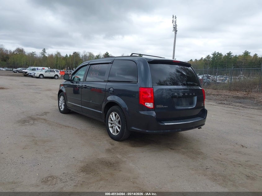Vin: 2c4rdgcg6er290514, lot: 45631993, dodge grand caravan sxt 20143