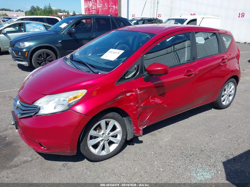 Vin: 3n1ce2cp7fl443974, lot: 45632008, nissan versa note s (sr)/s plus/sl/sr/sv 20152