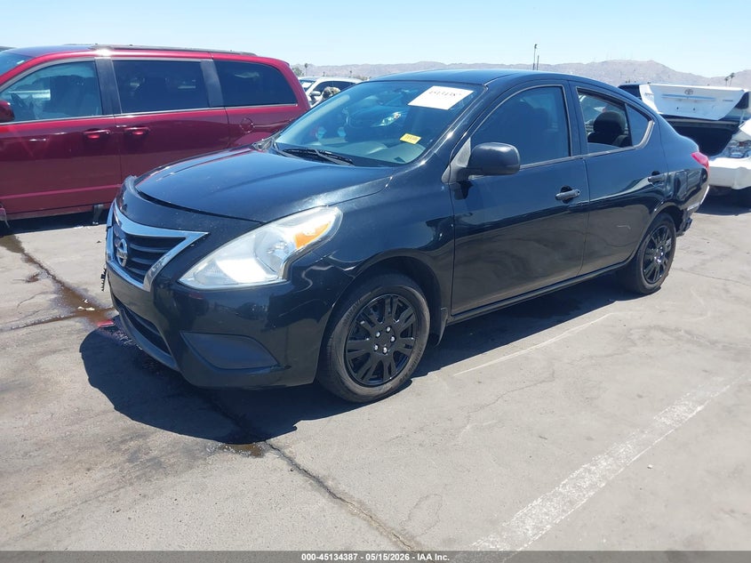 Vin: 3n1cn7ap1fl810044, lot: 45632016, nissan versa 1.6 s 20152