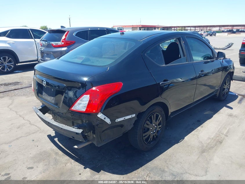 Vin: 3n1cn7ap1fl810044, lot: 45632016, nissan versa 1.6 s 20154