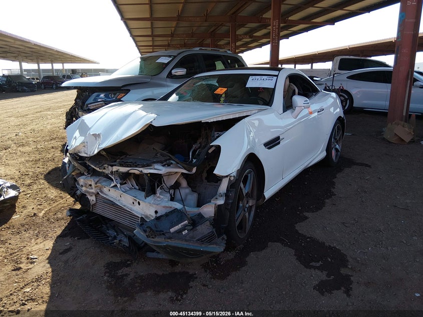 Vin: wddpk4ha8ff106852, lot: 45632028, mercedes-benz slk 250 20152