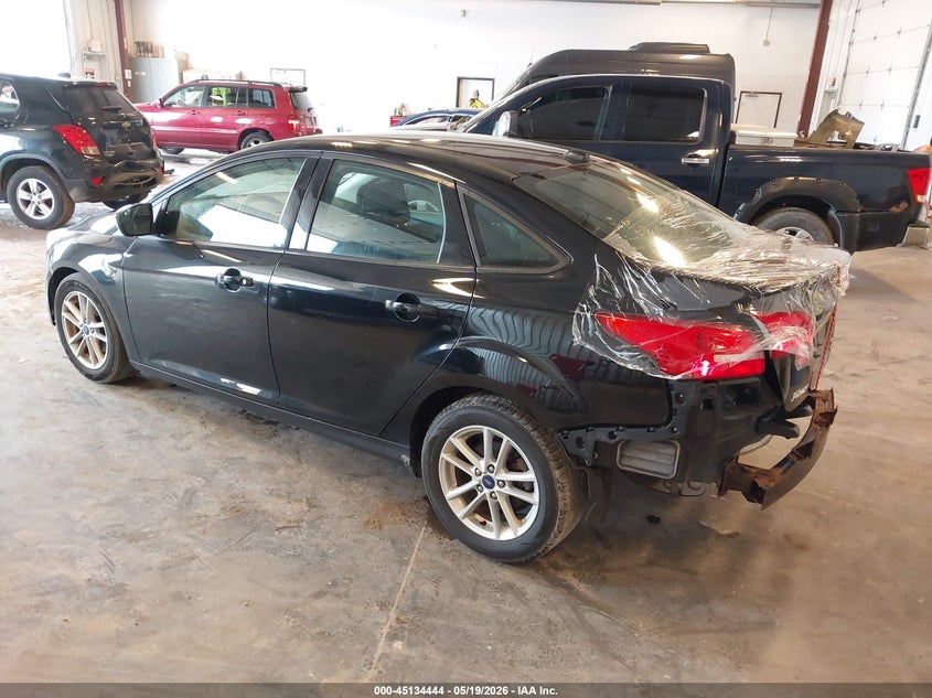 Vin: 1fadp3fe3jl203455, lot: 45632073, ford focus se 20183