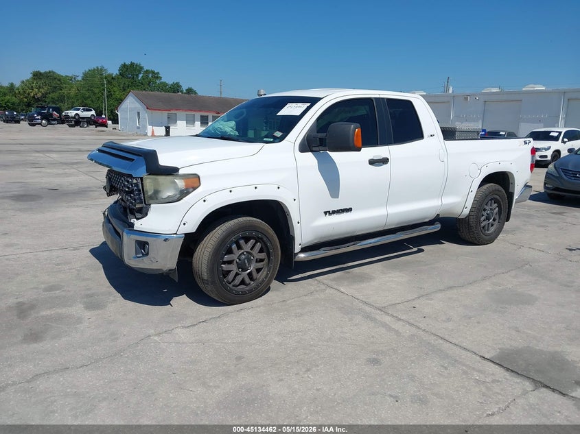 Vin: 5tfrm5f17jx127961, lot: 45632091, toyota tundra sr5 4.6l v8 20182