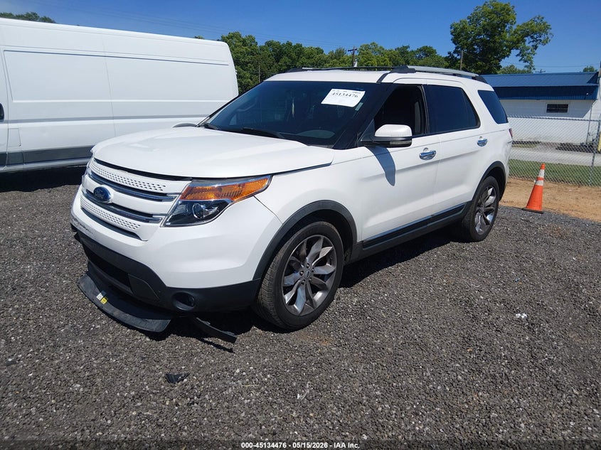 2012 Ford Explorer 3.5 Limited white Lot 111045134476 Vin 1FMHK8F87CGA01193