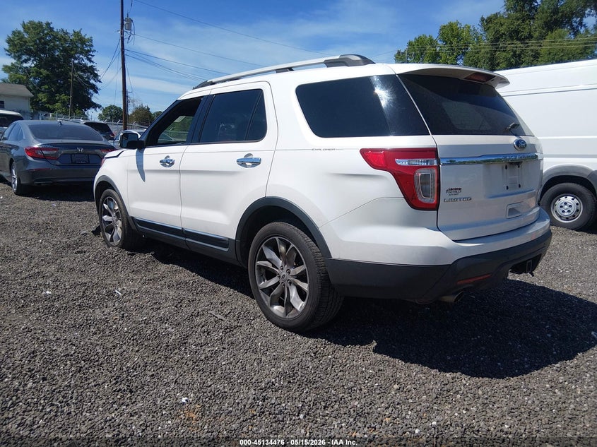 2012 Ford Explorer 3.5 Limited white Lot 111045134476 Vin 1FMHK8F87CGA01193