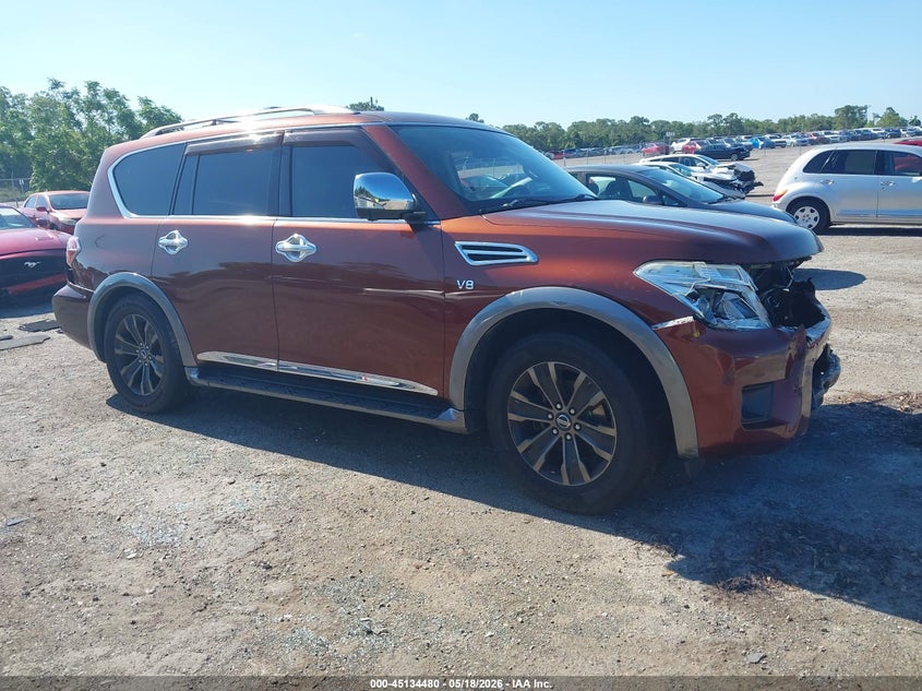 Vin: jn8ay2nfxj9332387, lot: 45632109, nissan armada platinum 2018 img_1