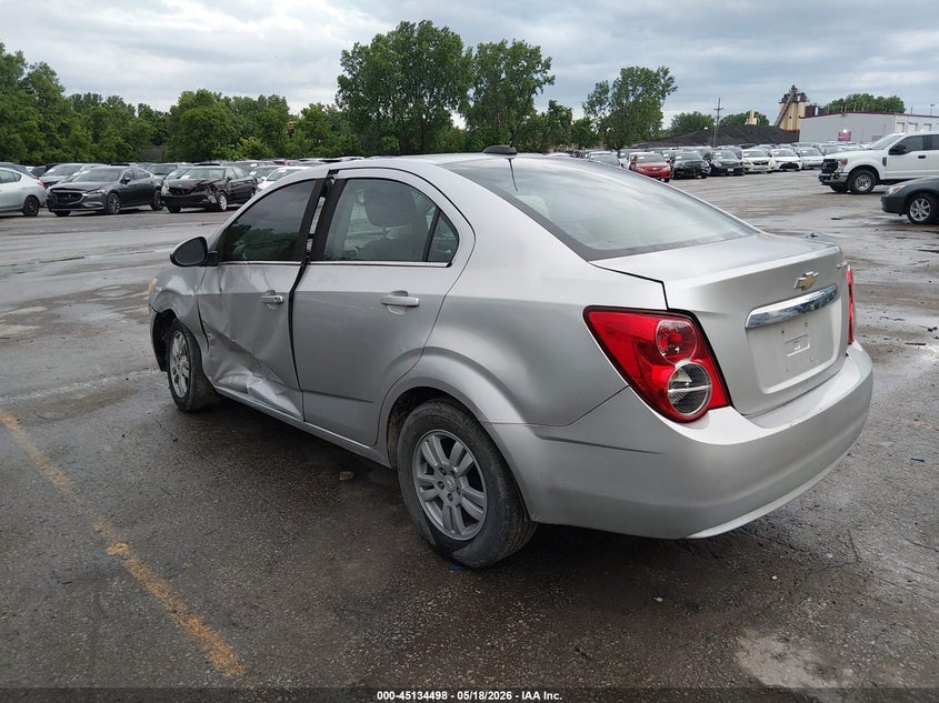Vin: 1g1jc5sh5f4119183, lot: 45632127, chevrolet sonic lt auto 20153