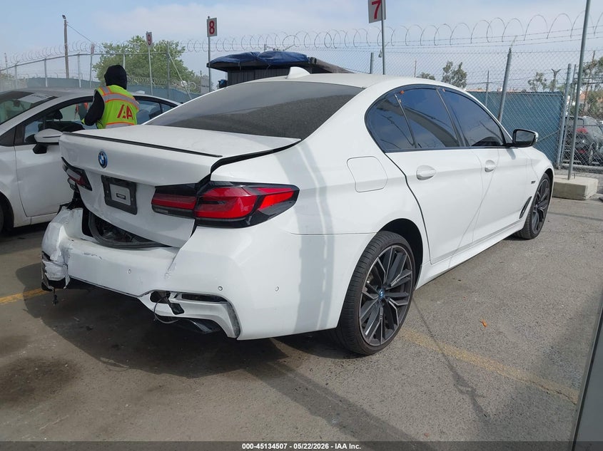 Vin: wba13ag01pcn31303, lot: 45632136, bmw 530e 20234