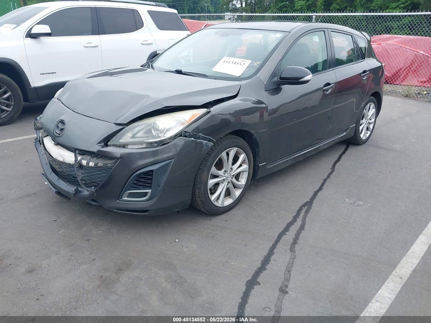 Vin: jm1bl1h62a1199305, lot: 45632181, mazda mazda3 s grand touring 20102