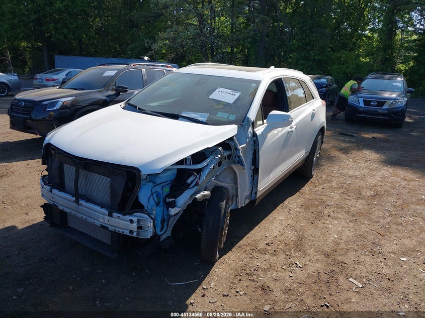 Vin: 1gykndrs2rz736897, lot: 45632189, cadillac xt5 awd premium luxury 20242