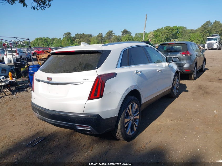 Vin: 1gykndrs2rz736897, lot: 45632189, cadillac xt5 awd premium luxury 20244