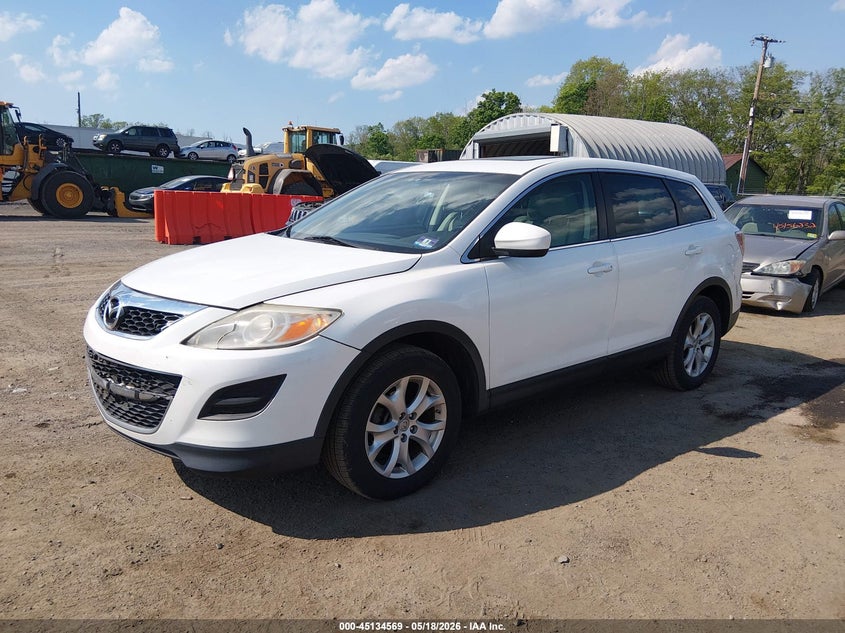 JM3TB3CV7C0333775 2012 Mazda Cx-9 3.7 Cx-9 Touring white