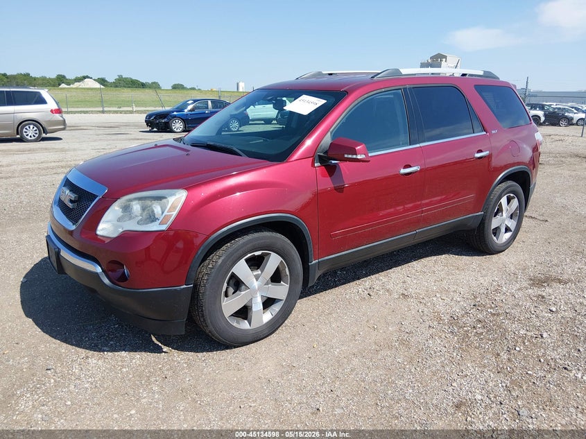 Vin: 1gkkrred2bj196295, lot: 45632227, gmc acadia slt-1 20112