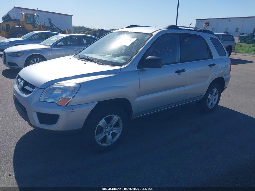 Vin: kndkg3a44a7704637, lot: 45632240, kia sportage lx 20102