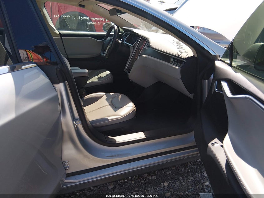 2013 TESLA MODEL S auction photo 5