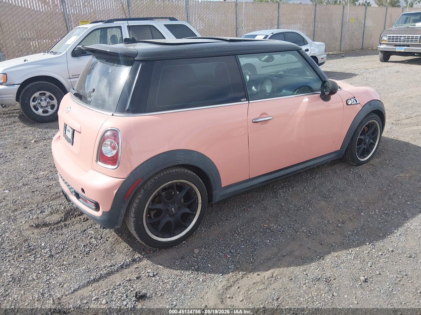 Vin: wmwsv3c51bty10657, lot: 45632385, mini cooper s 20114