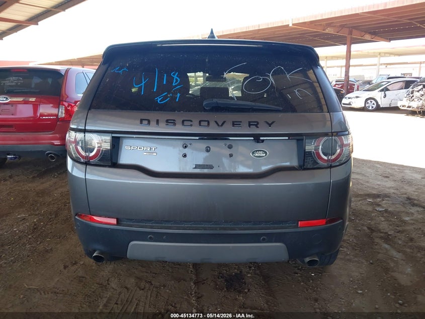 2017 Land Rover Discovery Sport Hse VIN: SALCR2BG6HH711944 Lot: 45134773