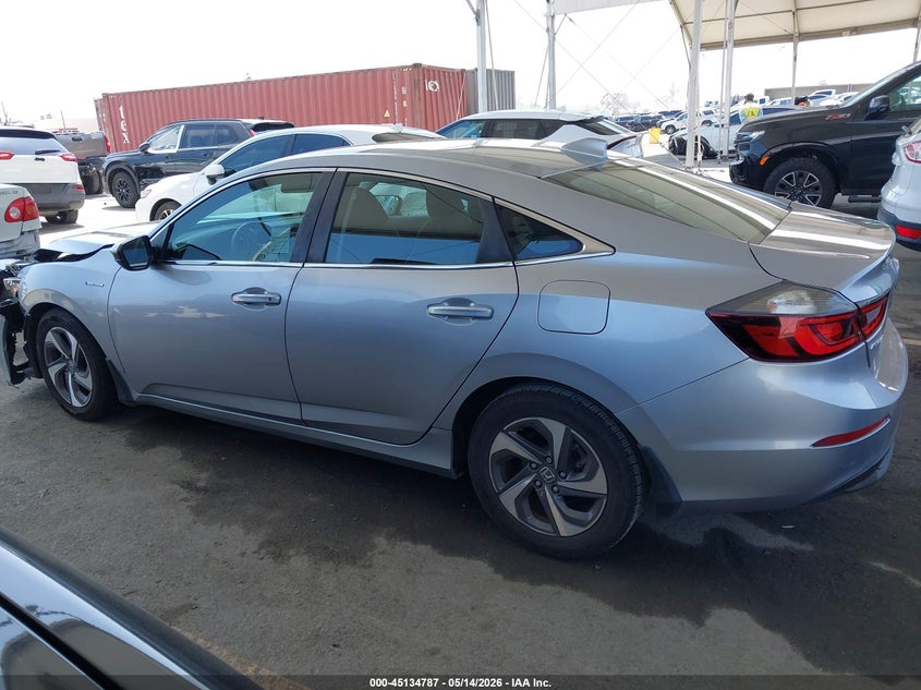 2019 Honda Insight Ex VIN: 19XZE4F50KE021783 Lot: 45134787