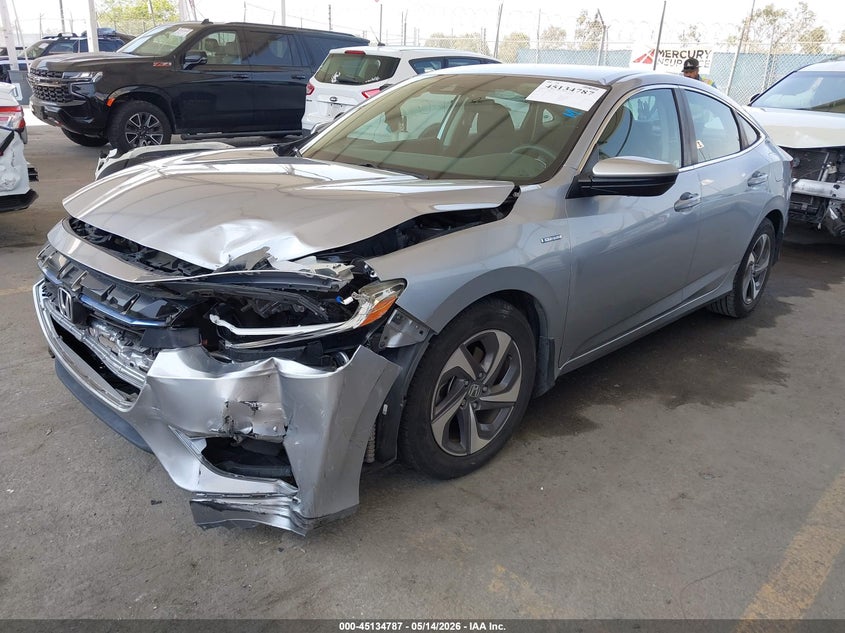 Vin: 19xze4f50ke021783, lot: 45632416, honda insight ex 20192