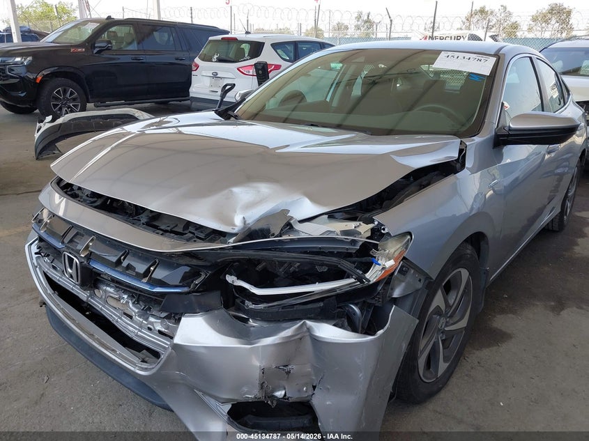 2019 Honda Insight Ex VIN: 19XZE4F50KE021783 Lot: 45134787